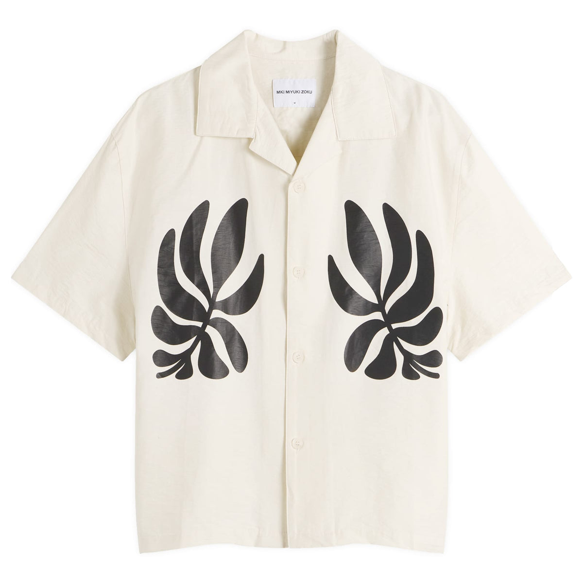 MKI Botanical Print Vacation Shirt