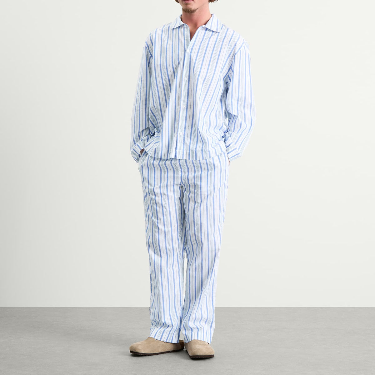 Calvin Klein Cotton Poplin Pyjama Set