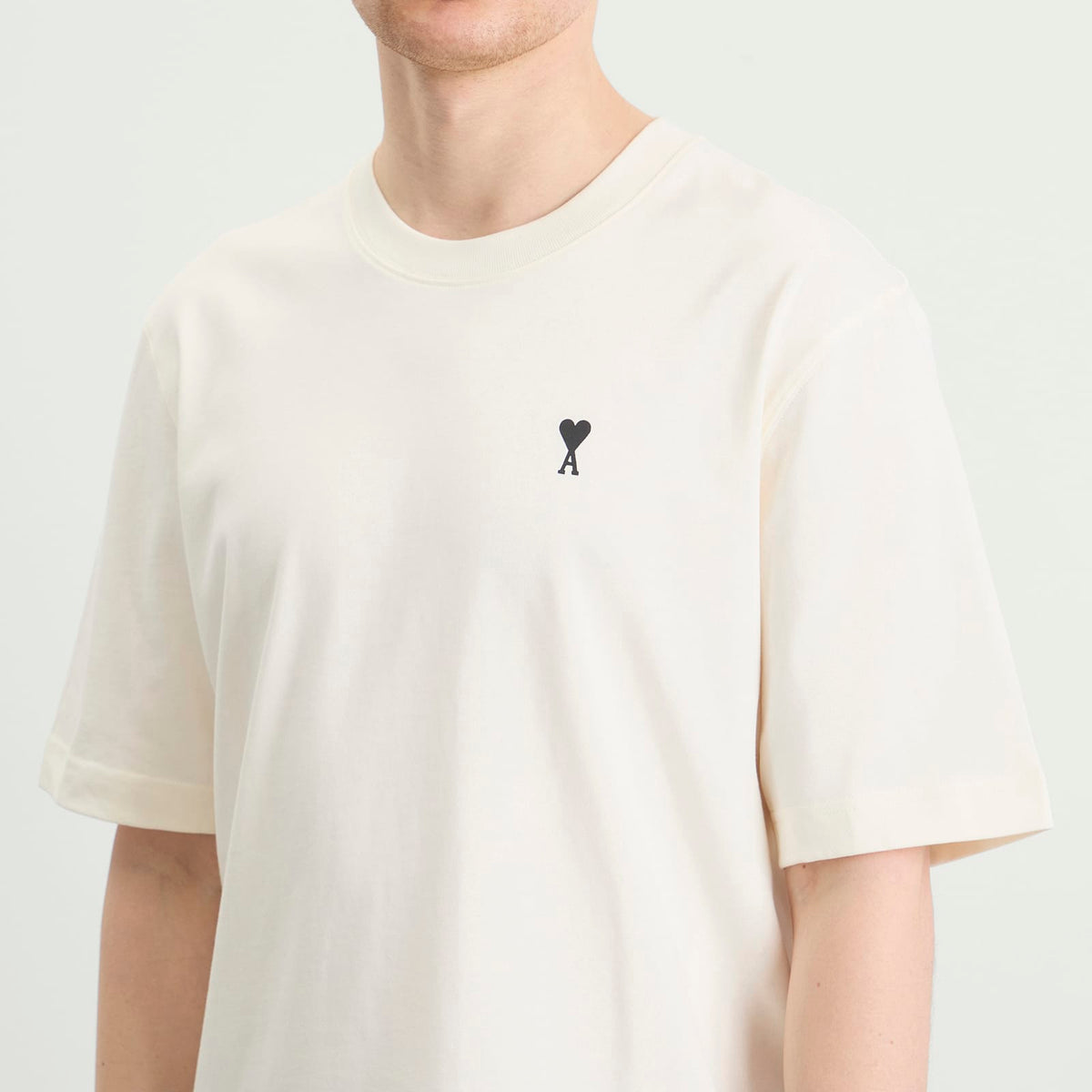 AMI Paris Boxy Fit Short Sleeve ADC T-Shirt