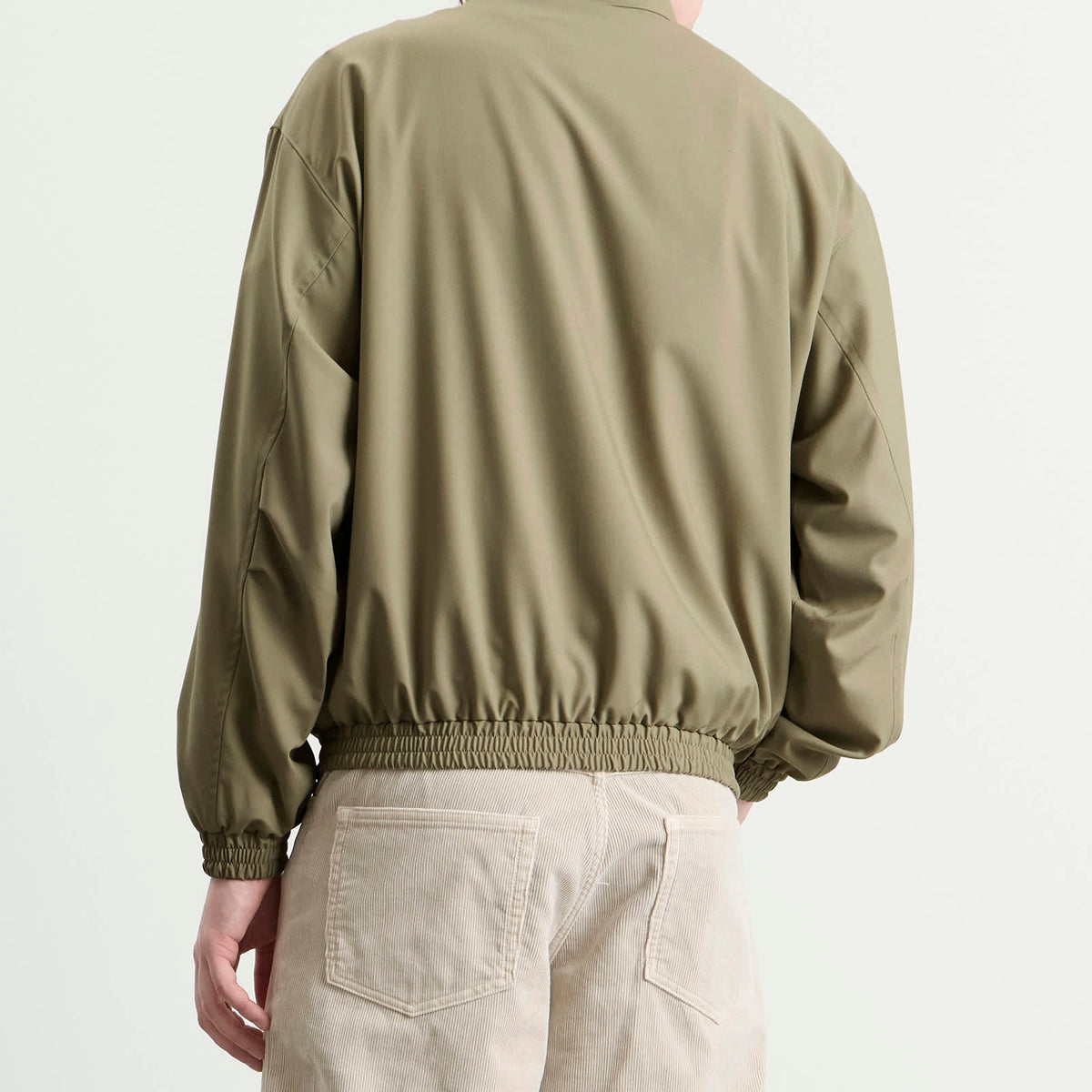 Auralee Tropical Wool Zip Blouson