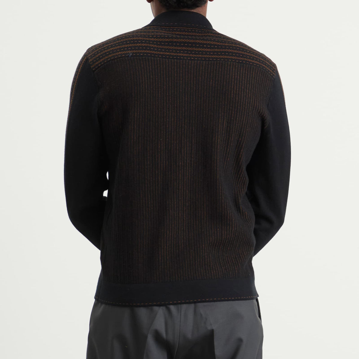 Percival Appendix Long Sleeve Knitted Shirt