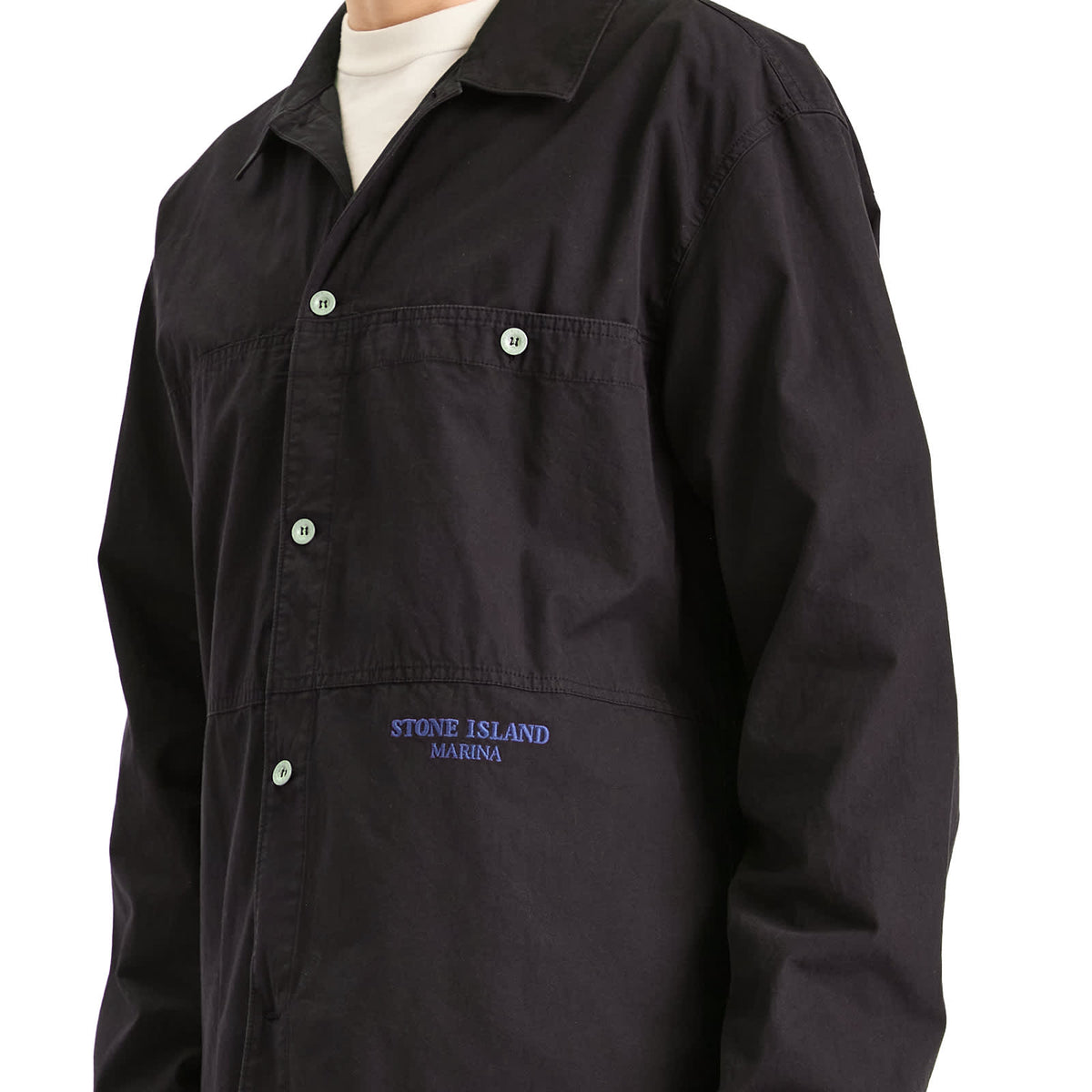 Stone Island Marina Tela Overdyed Overshirt
