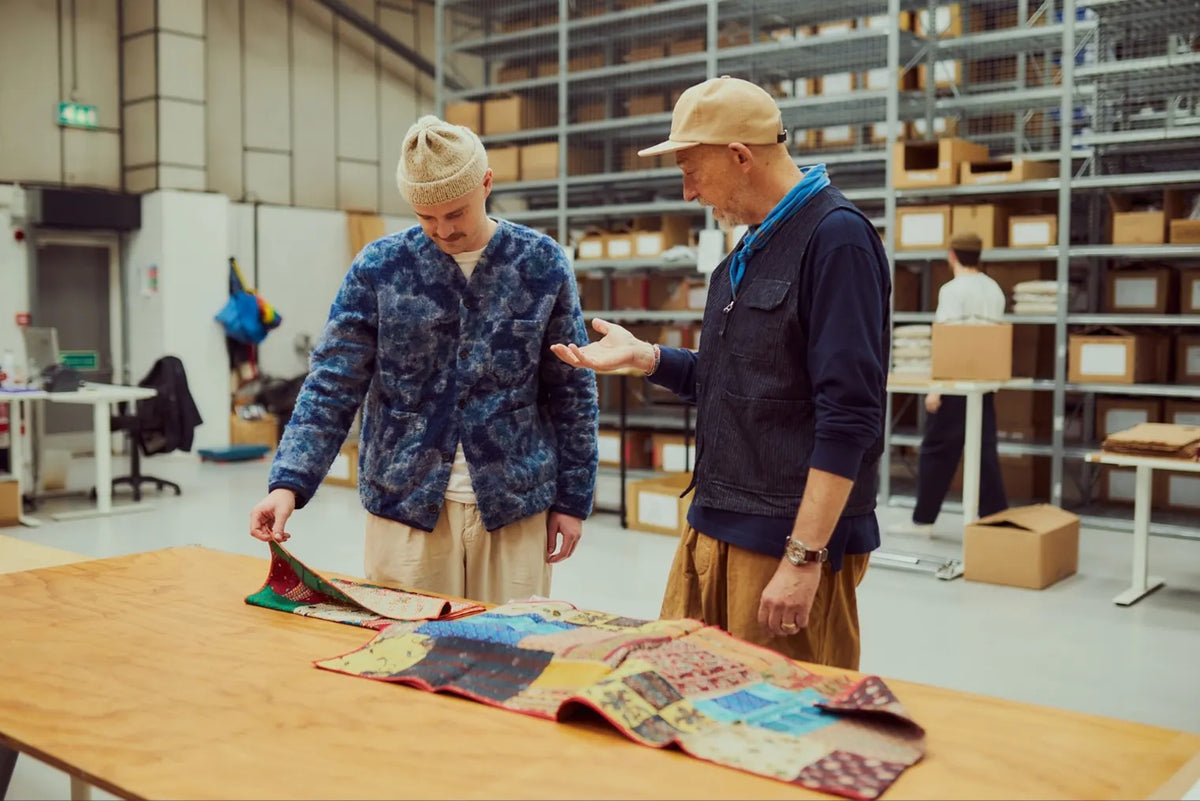 Universal Works founder David Keyte in a workshop