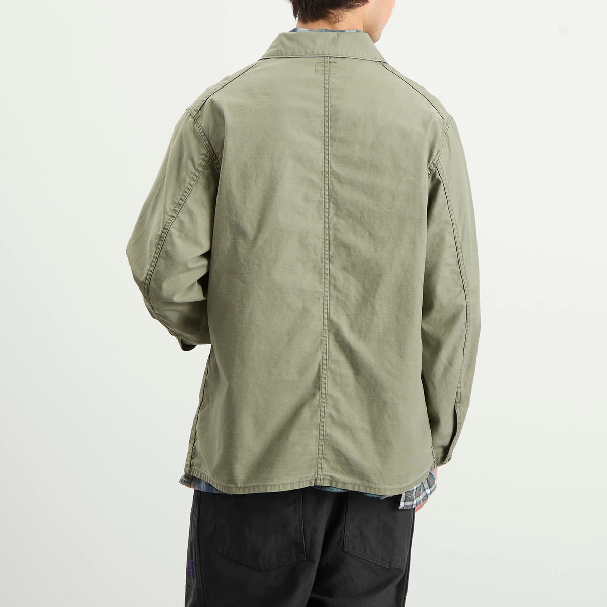 Needles Reversed Sateen Coverall Jacket