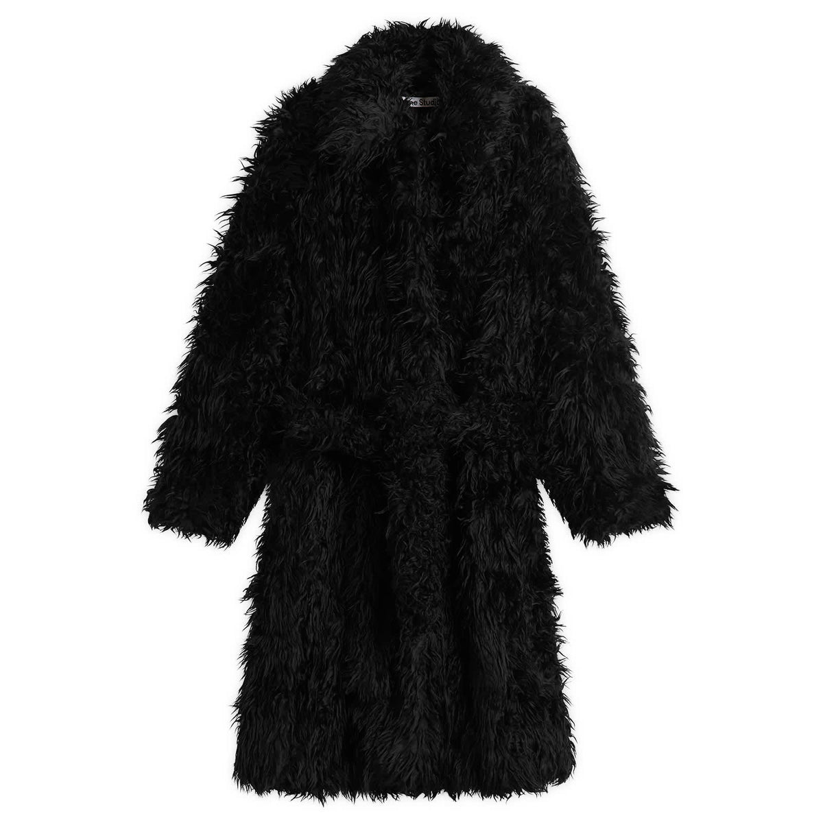 Acne Studios Oflama Long Messy Faux Fur Coat