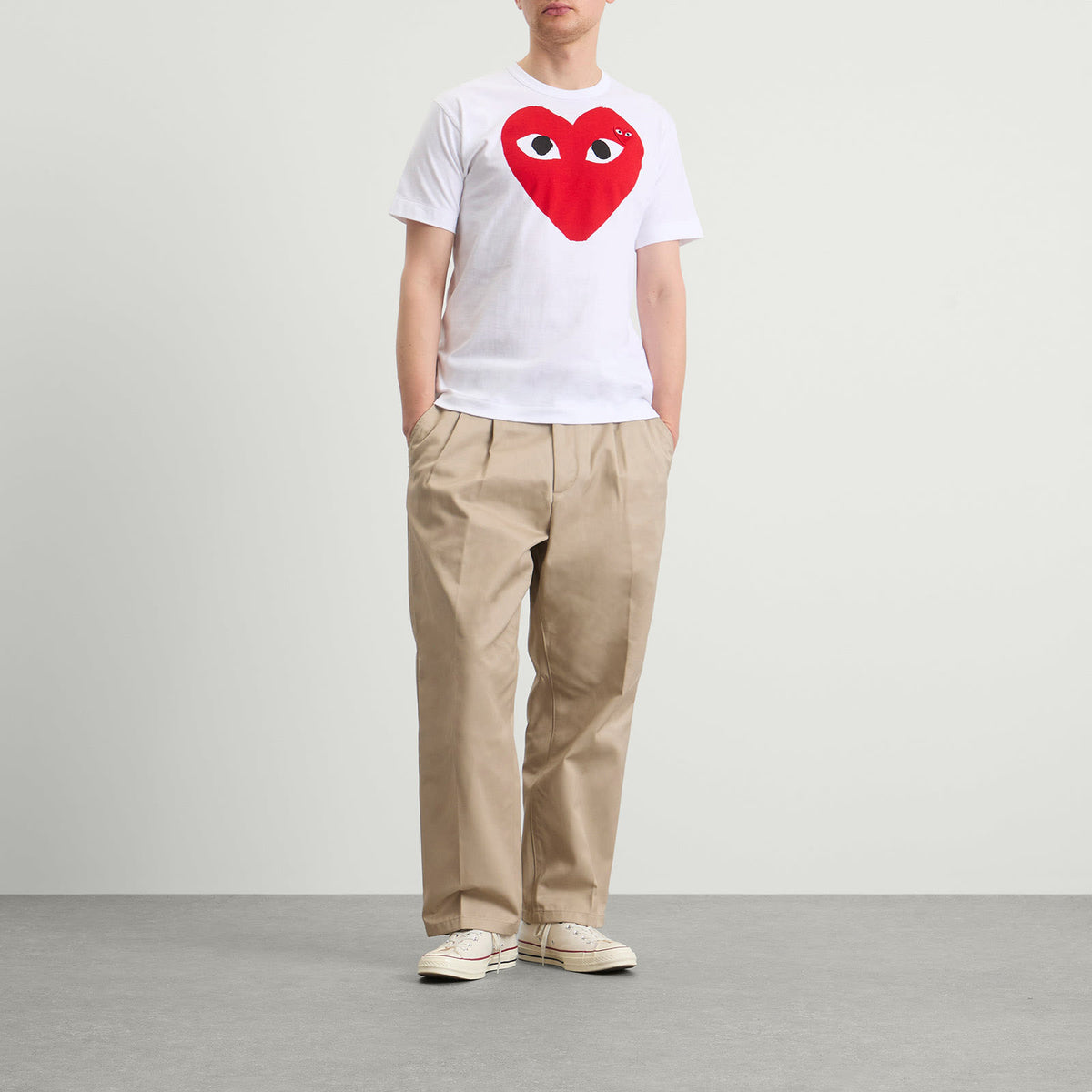 Comme des Garçons Play Oversized Heart T-Shirt