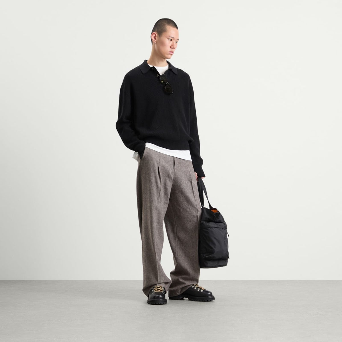 Ronning Long Sleeve Knit Polo