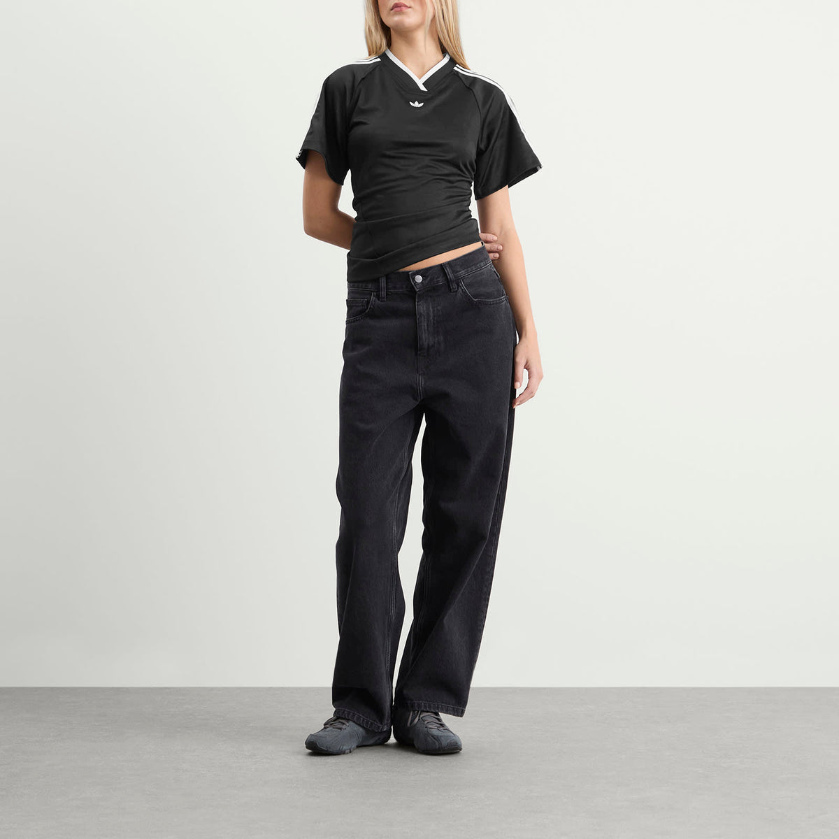 Adidas Rouched Football Top