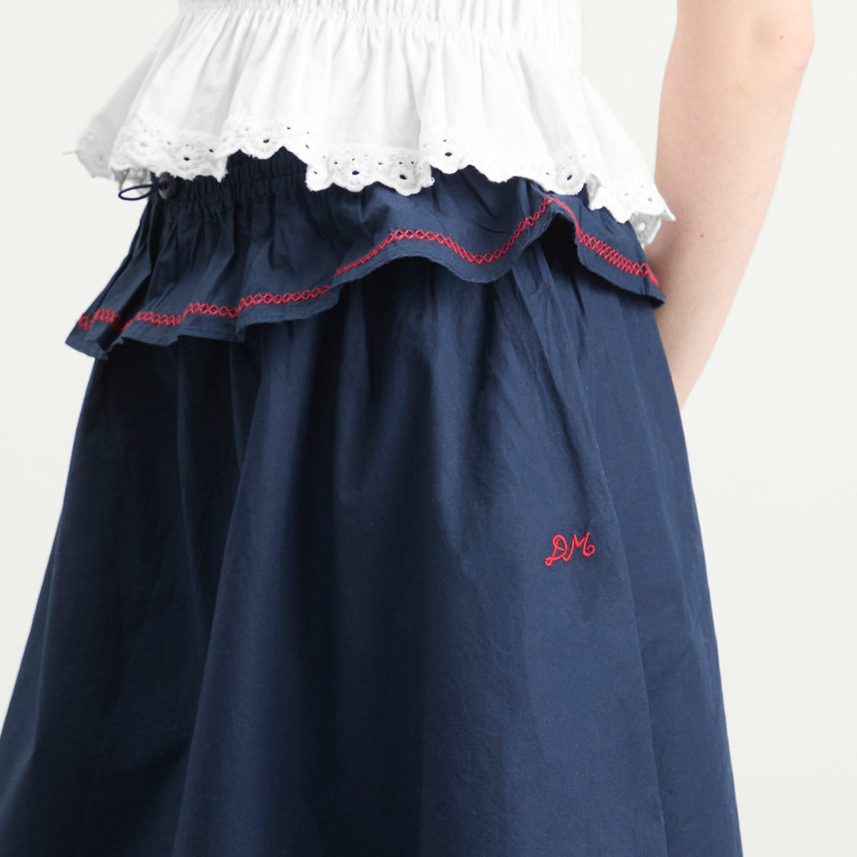 Damson Madder Sigrid Midi Skirt