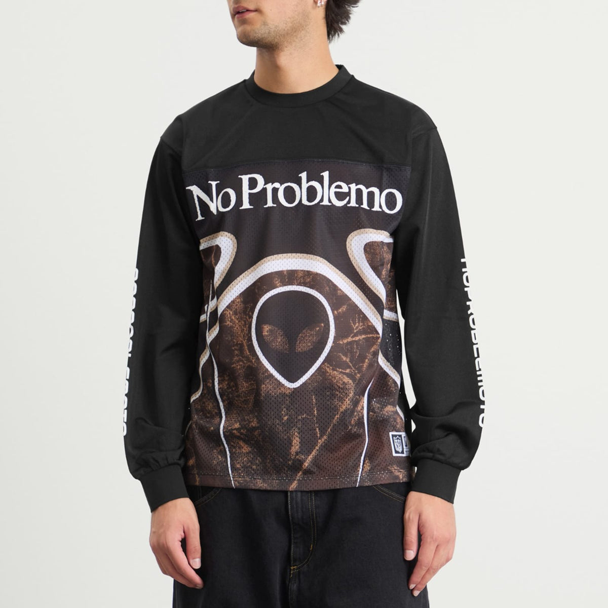 No Problemo Alien Long Sleeve Moto Jersey