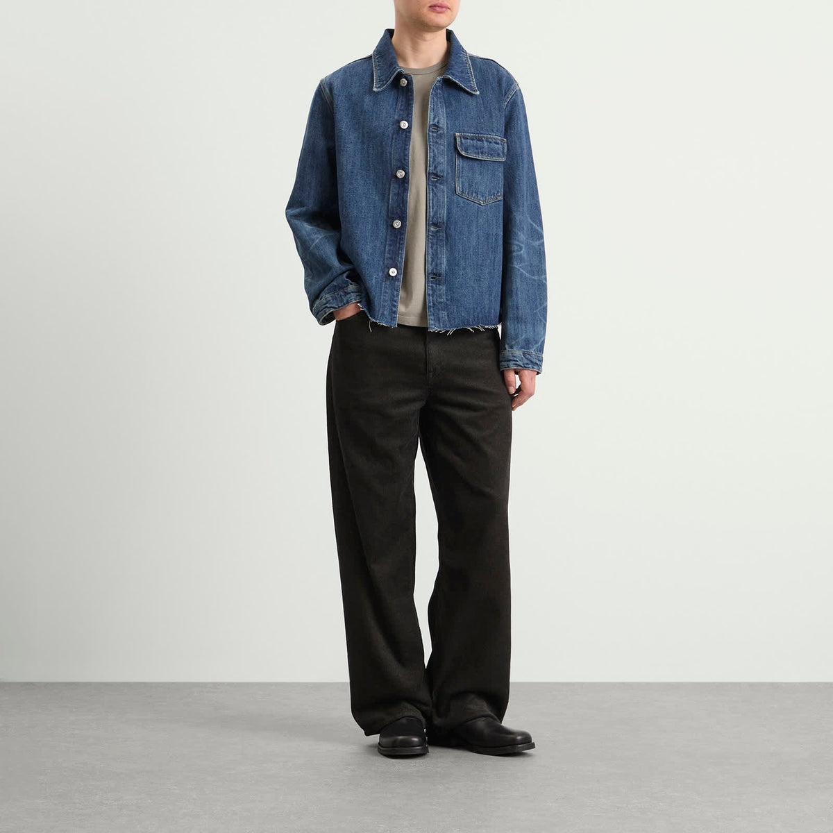 Our Legacy Cut Rebirth Denim Jacket