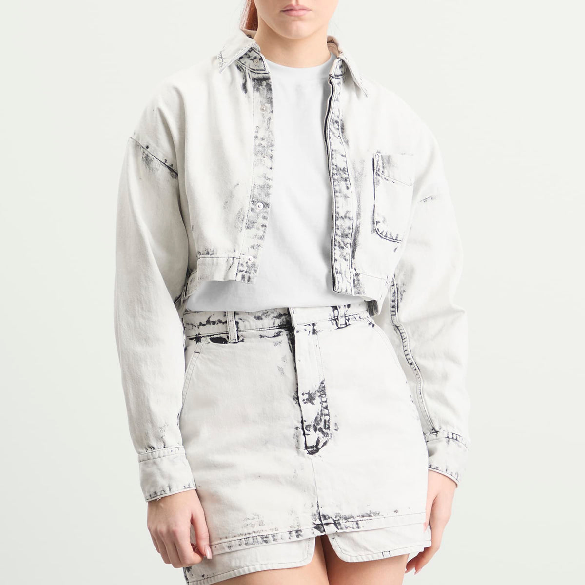 TOGA Denim Short Shirt