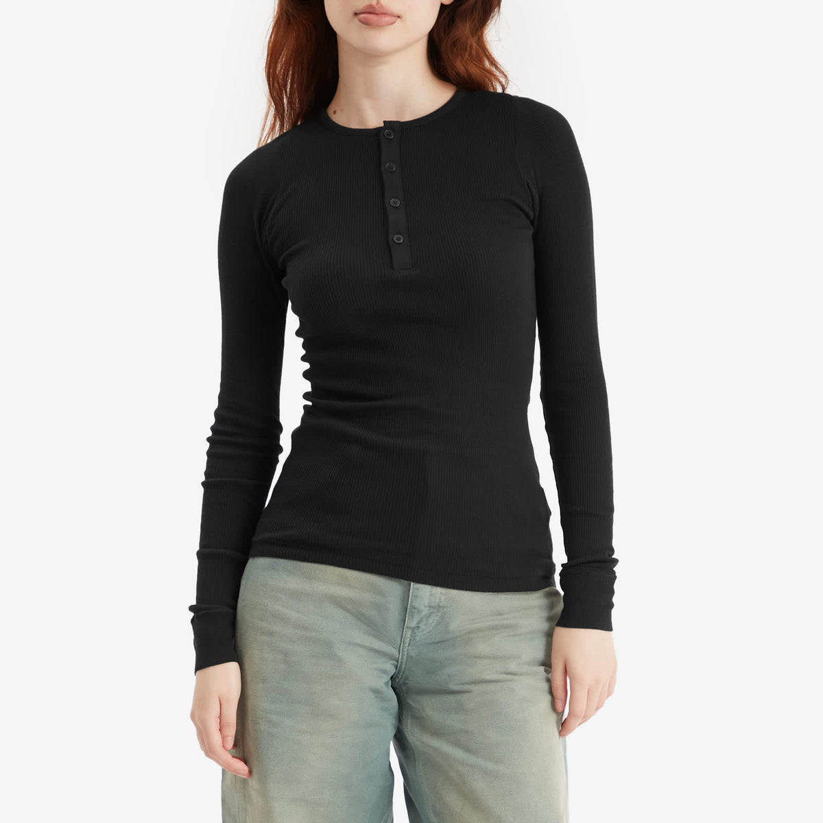 Auralee Organic Soft Rib Pullover
