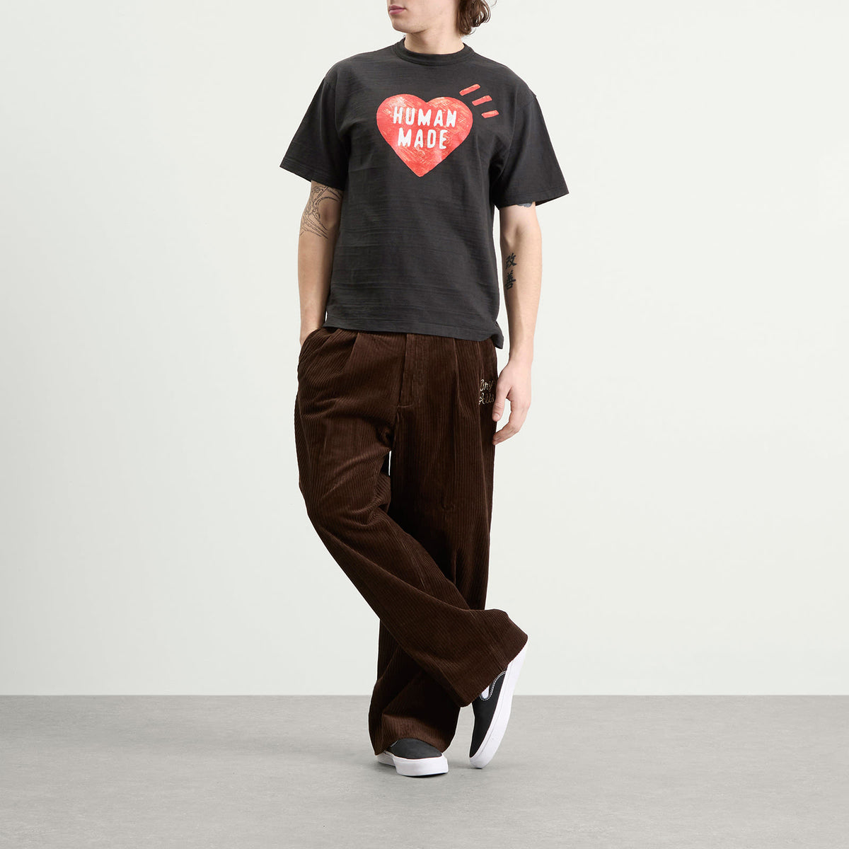 Human Made Corduroy Pleated Trousers