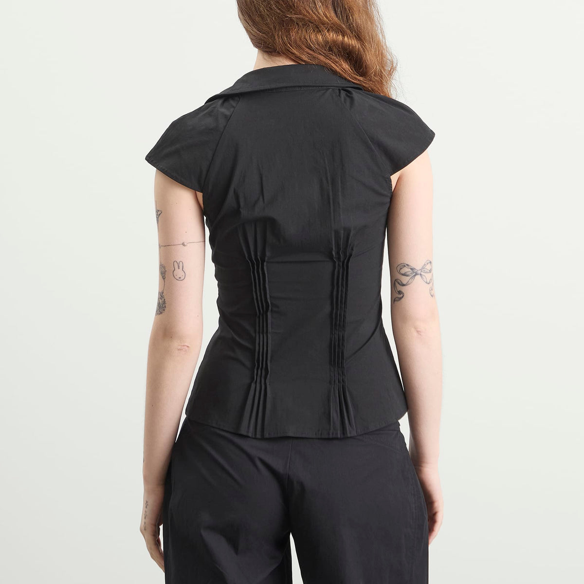 Peachy Den Missy Asymmetric Blouse