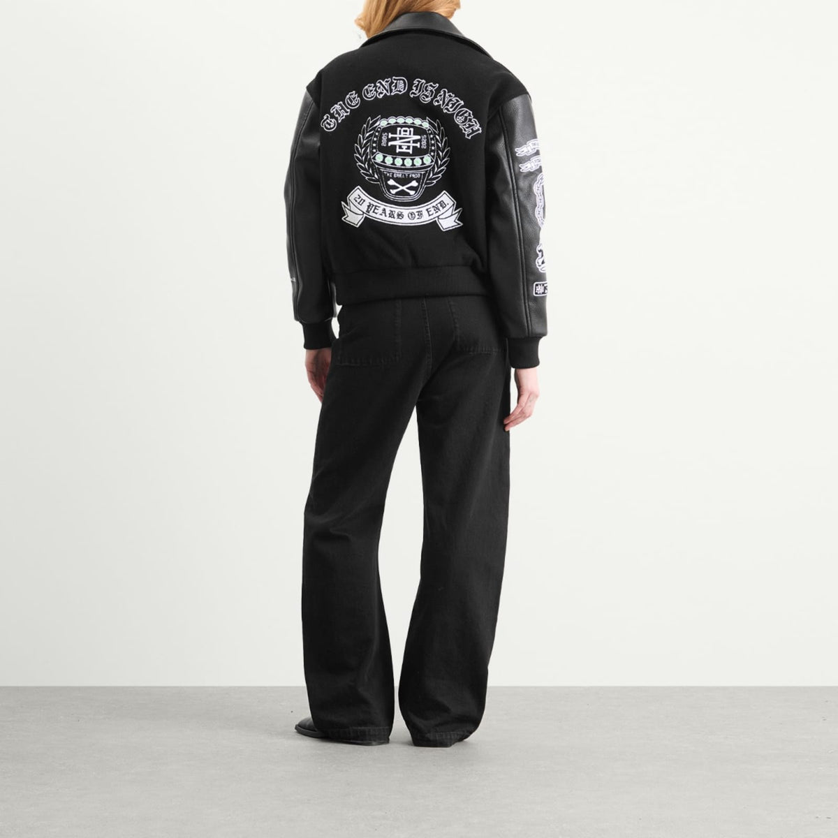 END. X The Great Frog Varsity Jacket