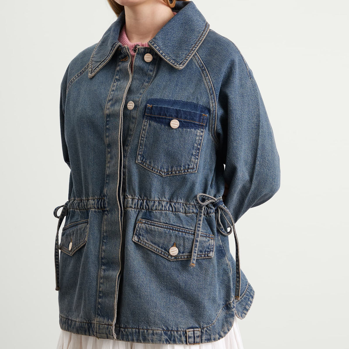 Damson Madder Emilie Workwear Denim Jacket