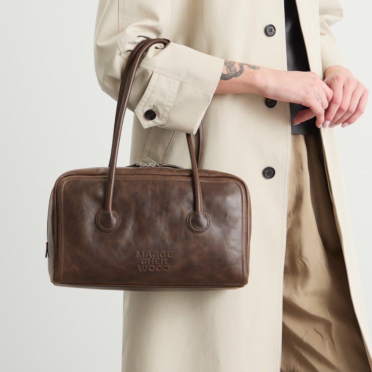 MARGESHERWOOD Soft Boston Bag