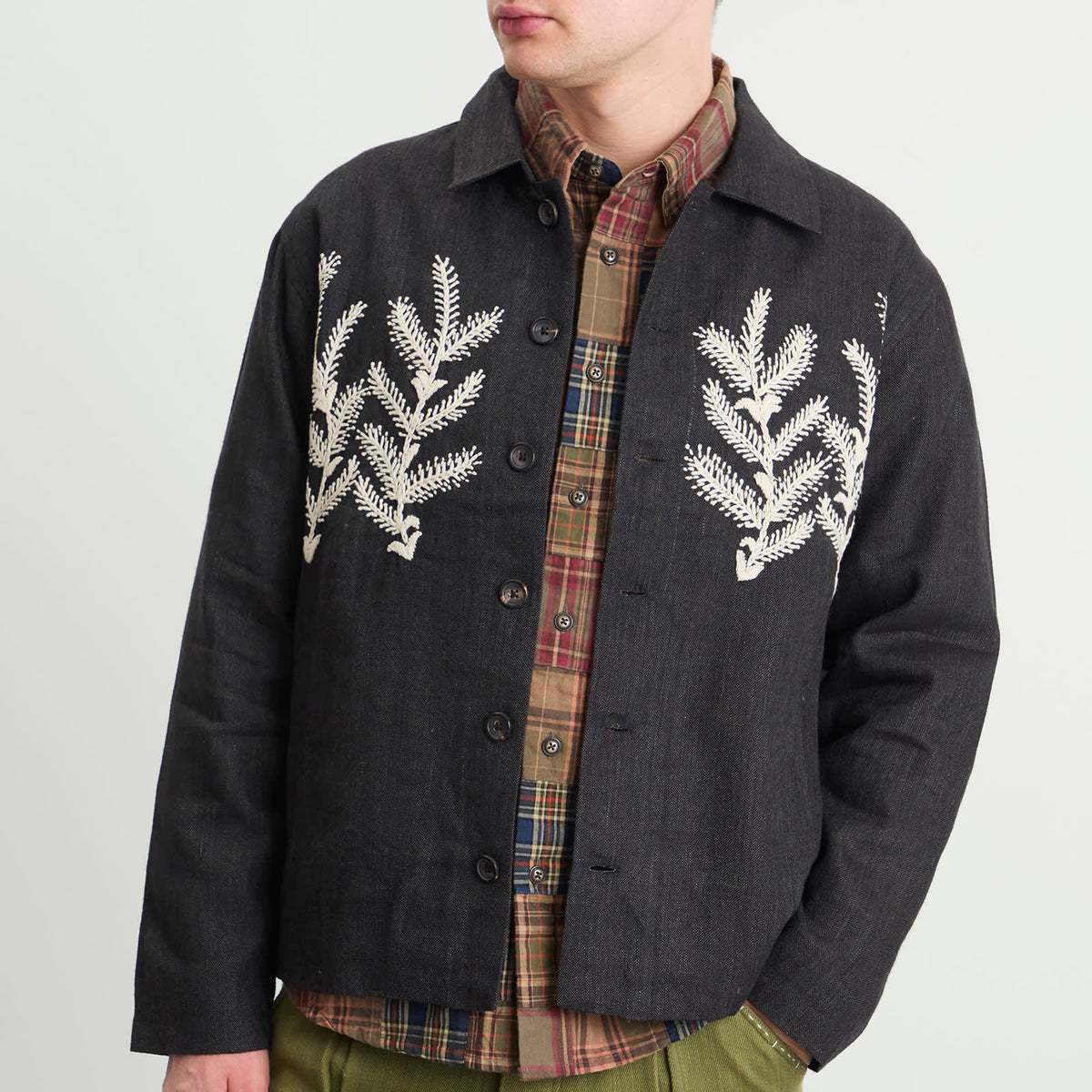 Kartik Research Block Print Boxy Jacket