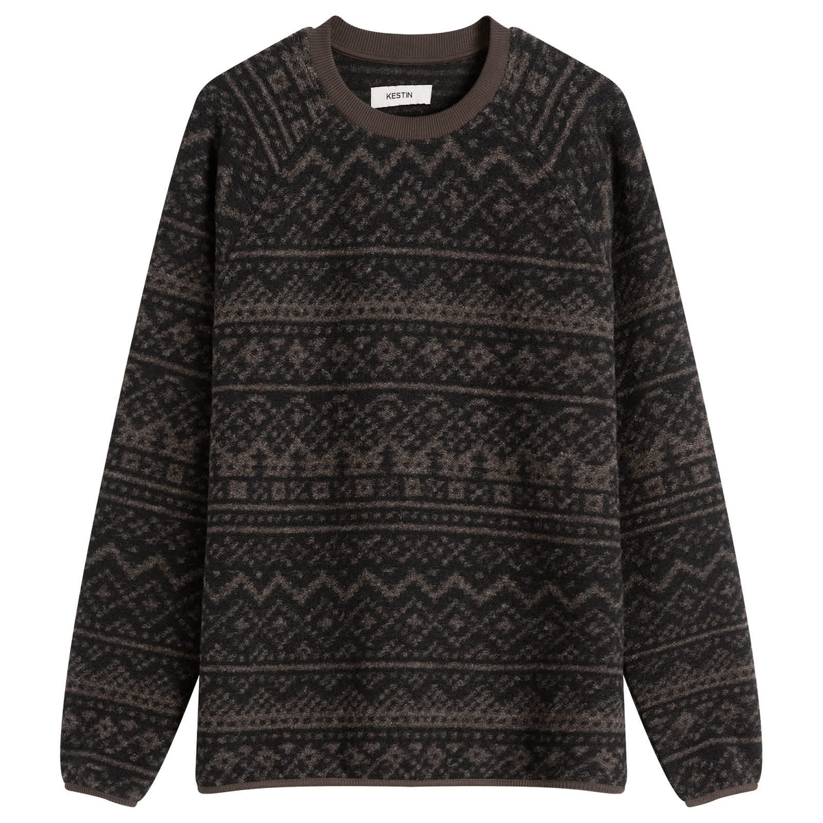 Kestin Junction Knitted Fairisle Sweatshirt