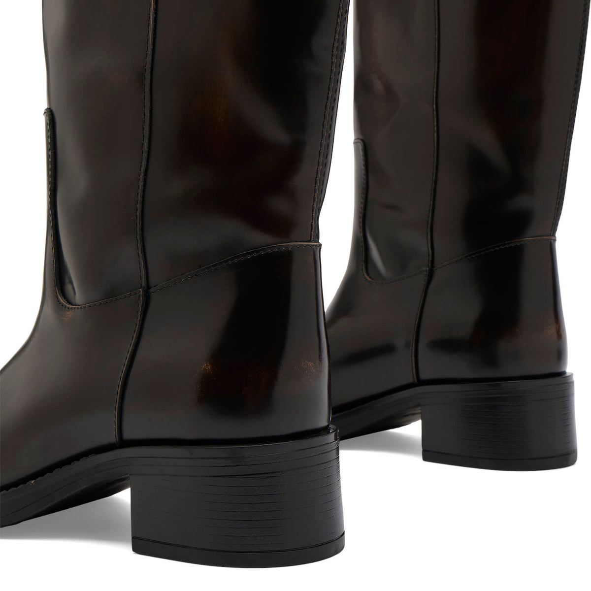 ALOHAS Sajan Vintage Effect Leather Boots