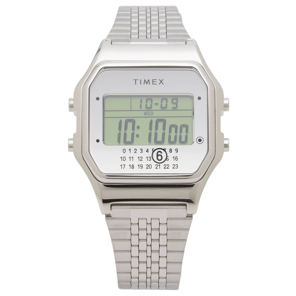 Timex x MM6 Maison Margiela T80 Steel Watch & Bracelet