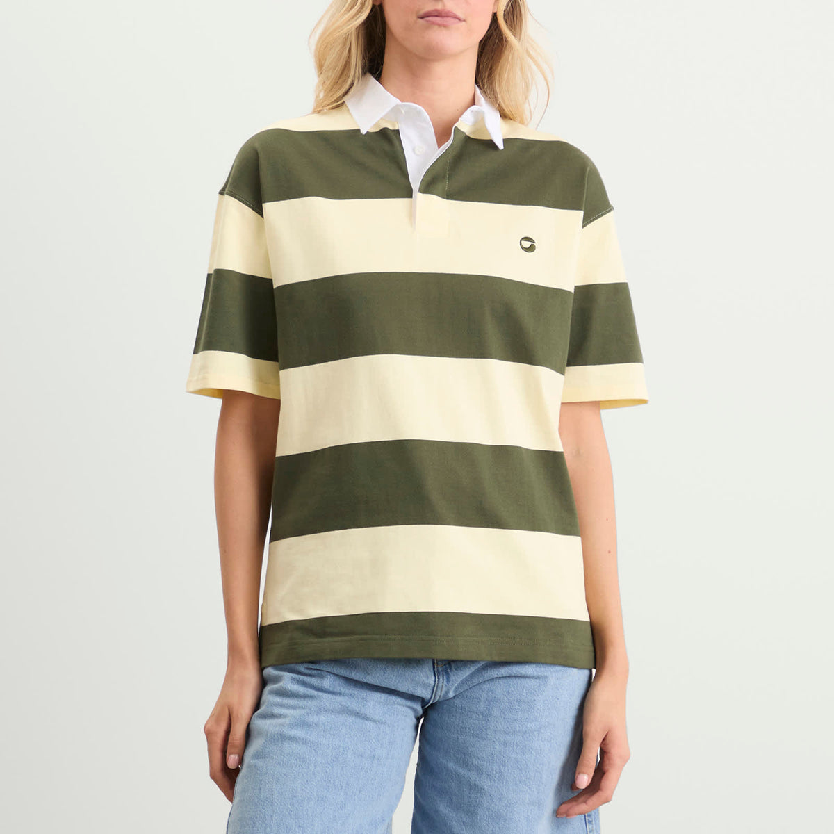 Coperni Striped Polo Top