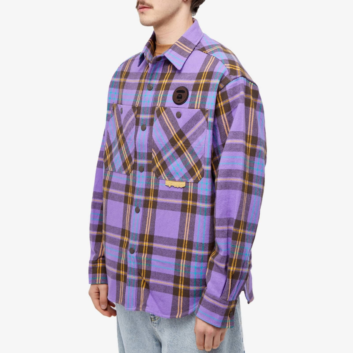 AAPE Check Flannel Shirt