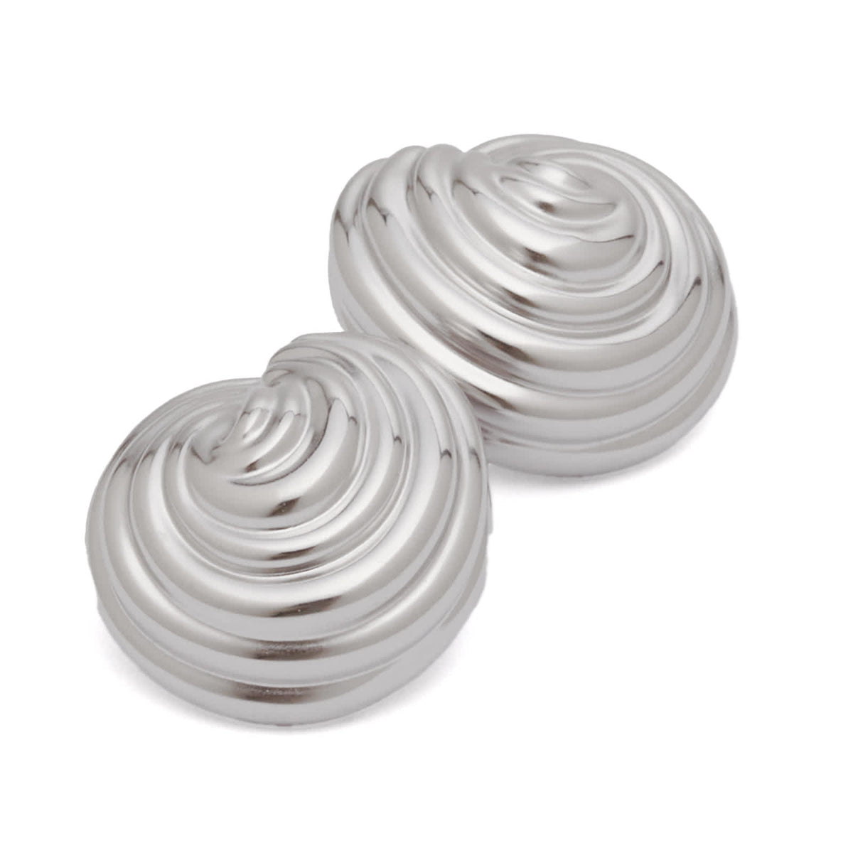 Missoma Shell Dome Oversized Stud Earrings
