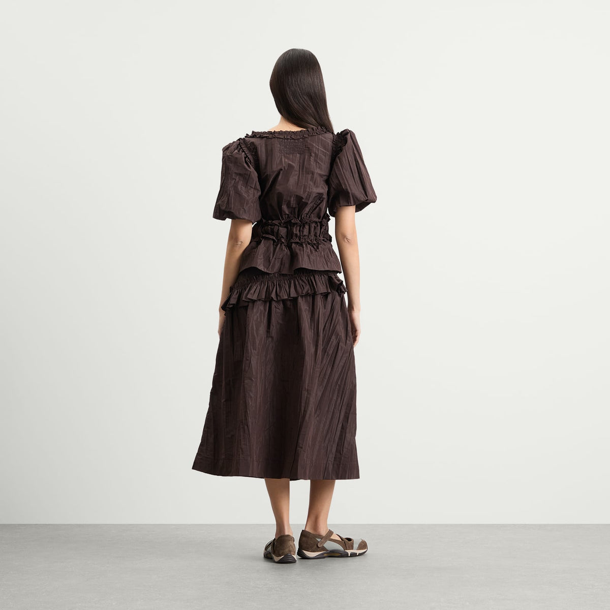 Damson Madder Everly Ruffle Blouse - END. Exclusive