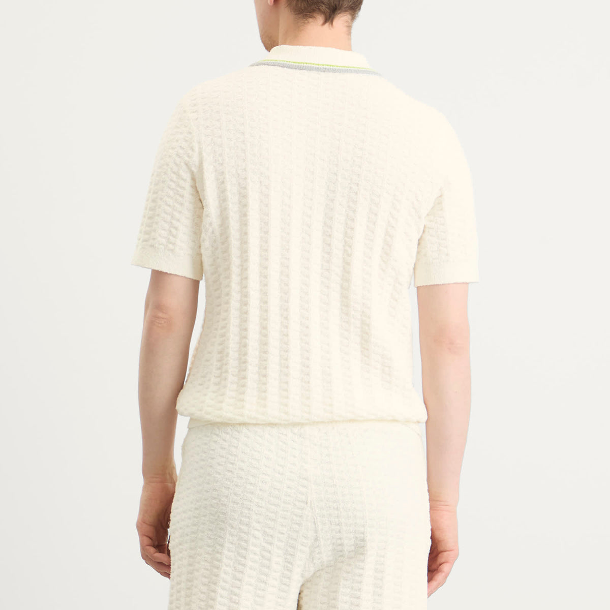 Casablanca Tennis Boucle Polo Shirt