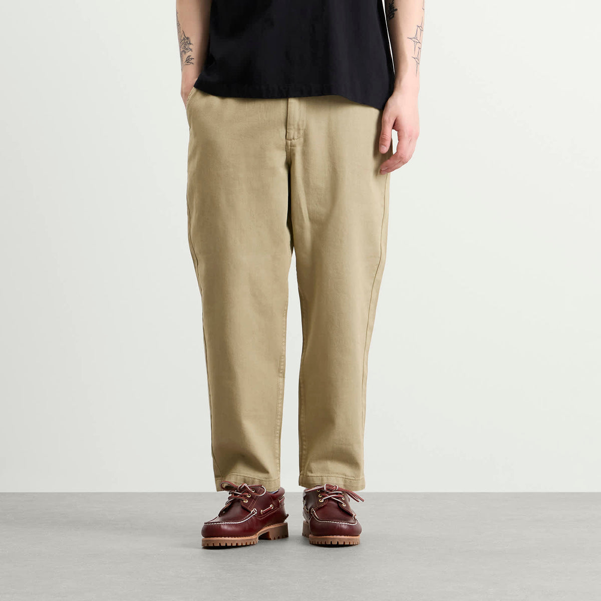 Wax London Kurt Twill Trousers