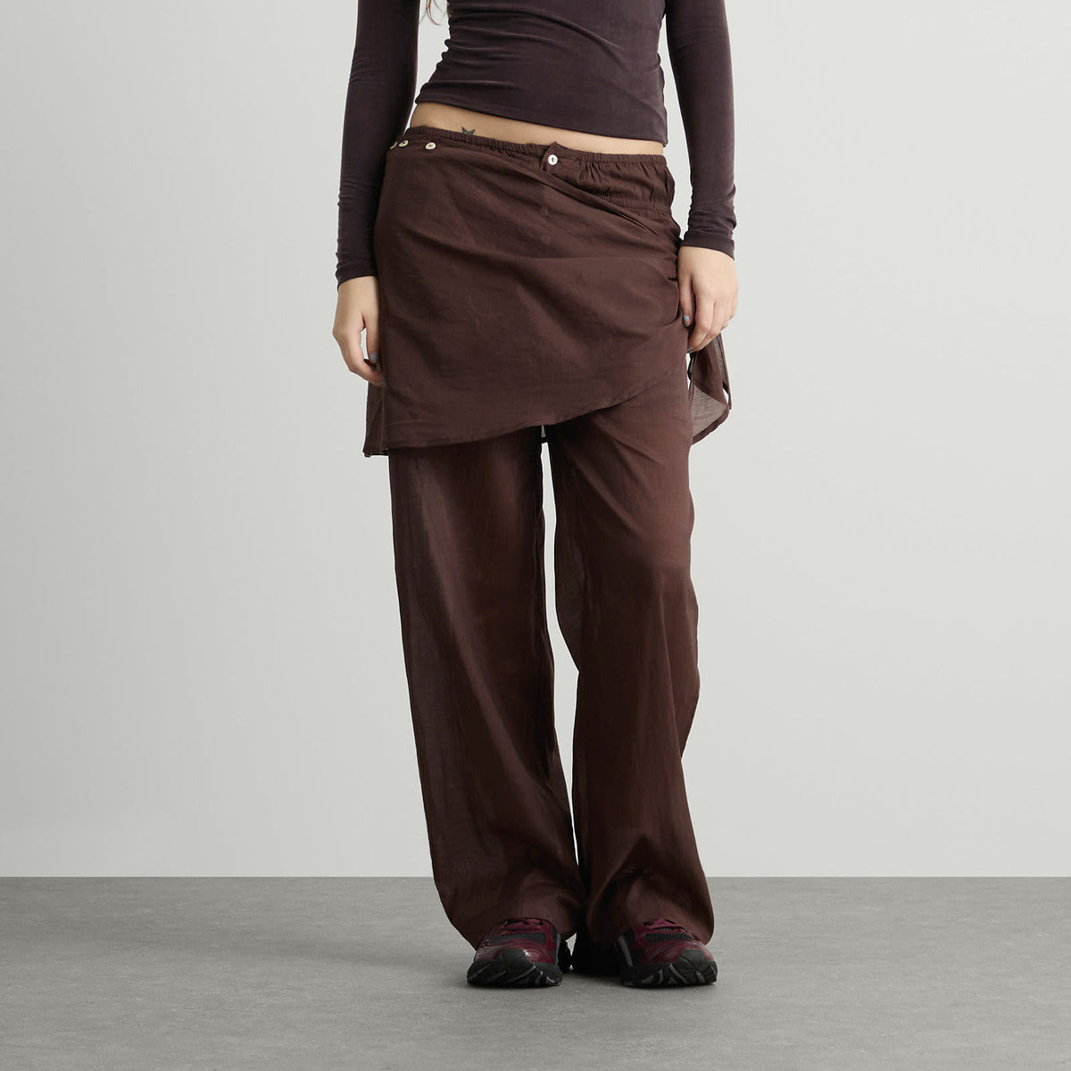 Damson Madder Paula Sarong Trousers - END. Exclusive
