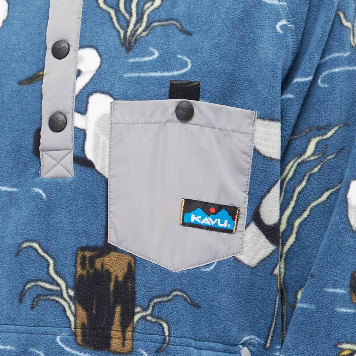 Kavu Teannaway Snap Fleece