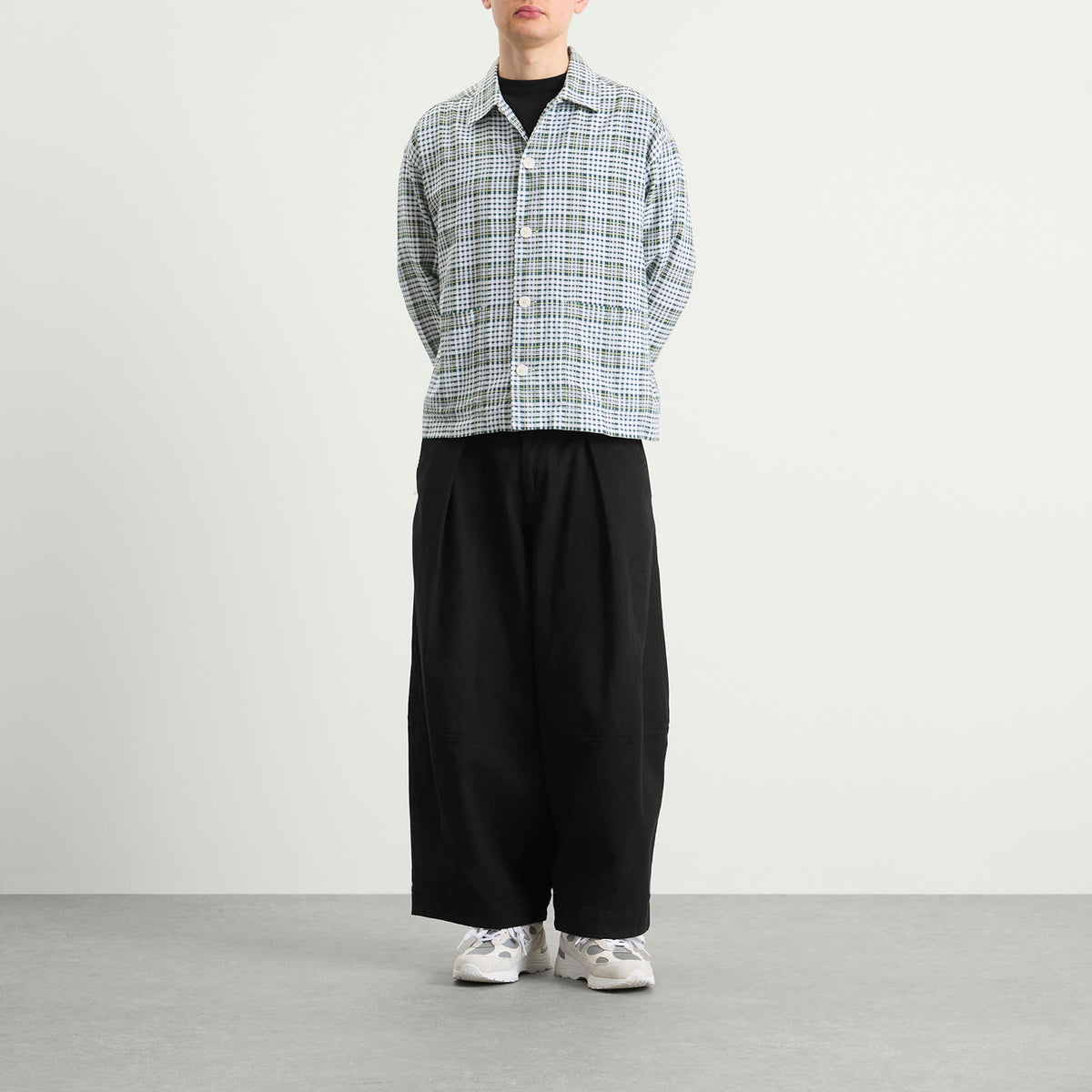 YMC Cotton Check PJ Overshirt