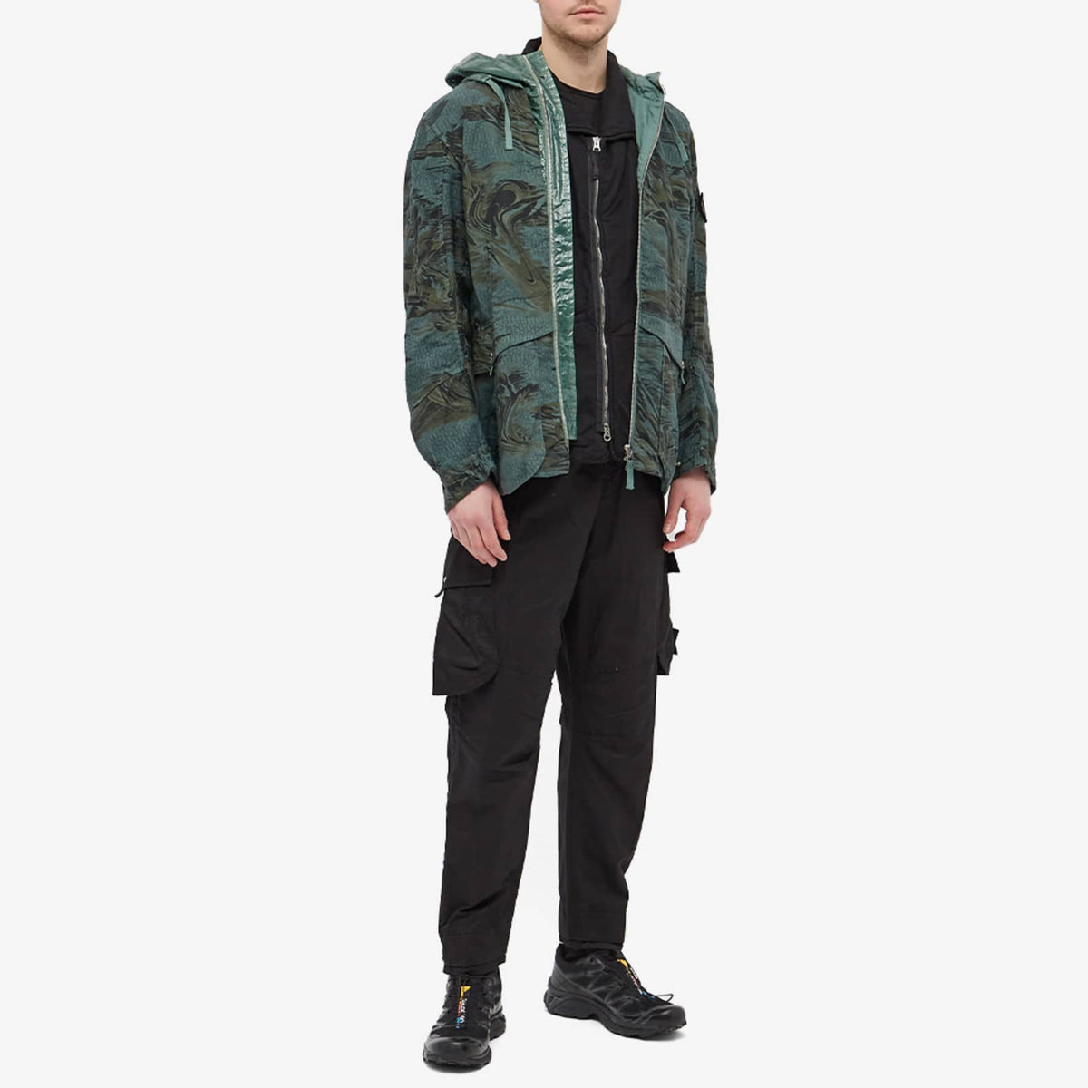 Stone Island Shadow Project Camo Short Parka