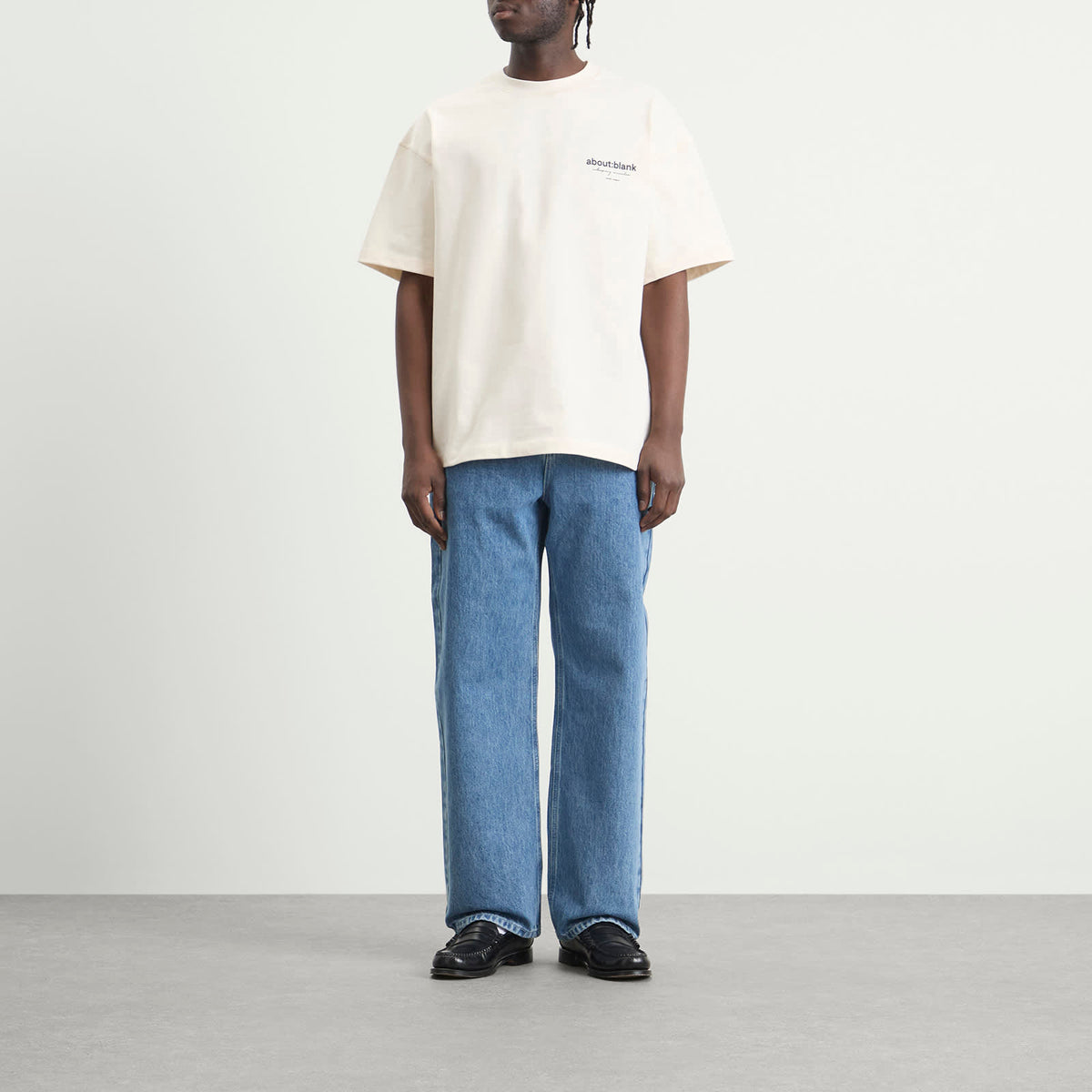 about:blank Relaxed Denim Jean