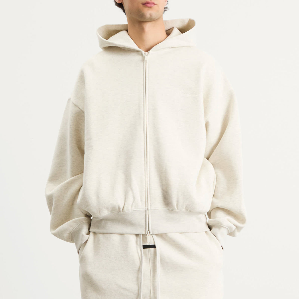 Fear of God ESSENTIALS Signature Classic Zip Hoodie