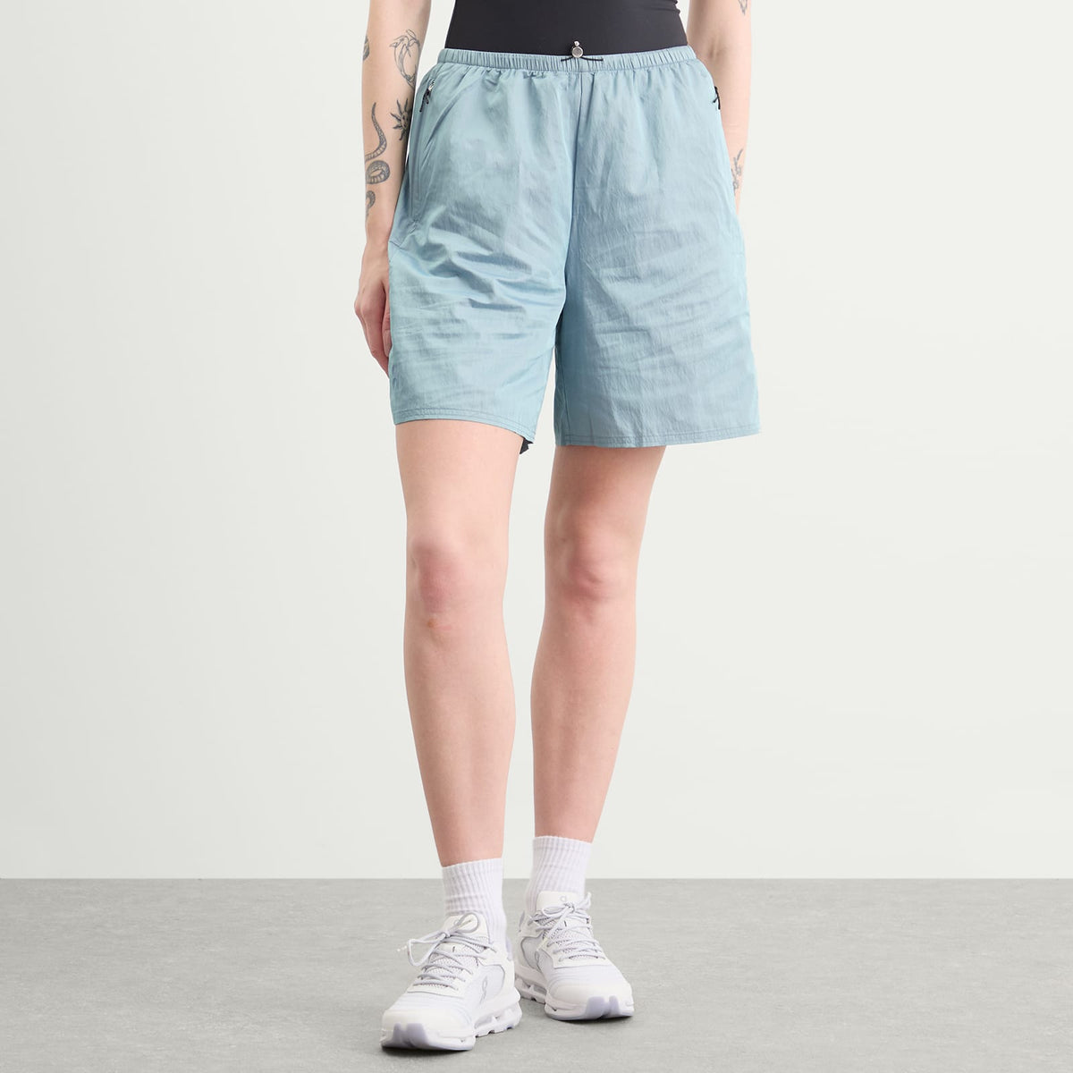ON x Zendaya Iridescent Shorts