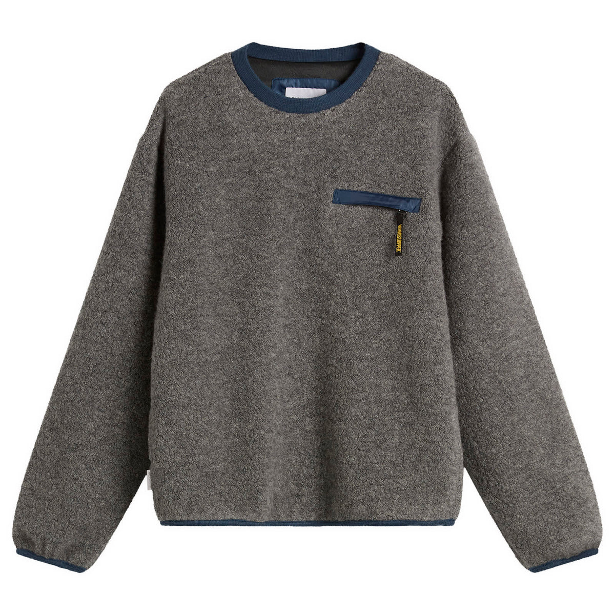 thisisneverthat x GORE-TEX WINDSTOPPER Wool Fleece Crew