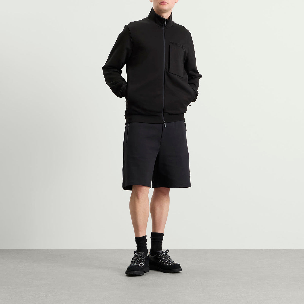 Moncler Fleece Zip Up Jacket