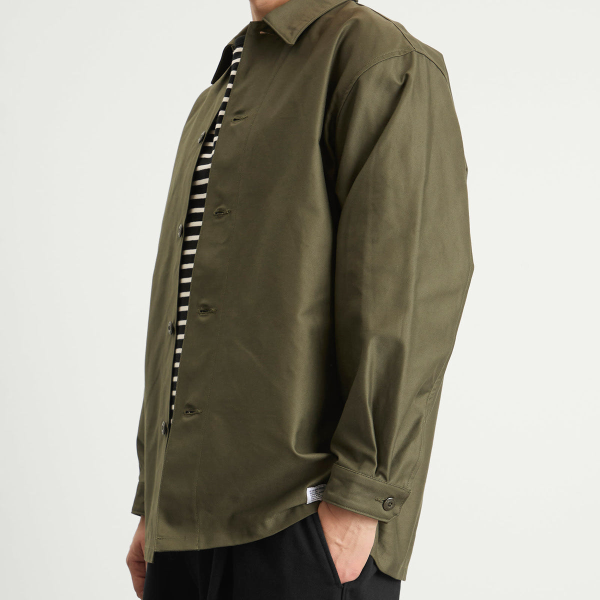 WTAPS CBW Backsatin Overshirt