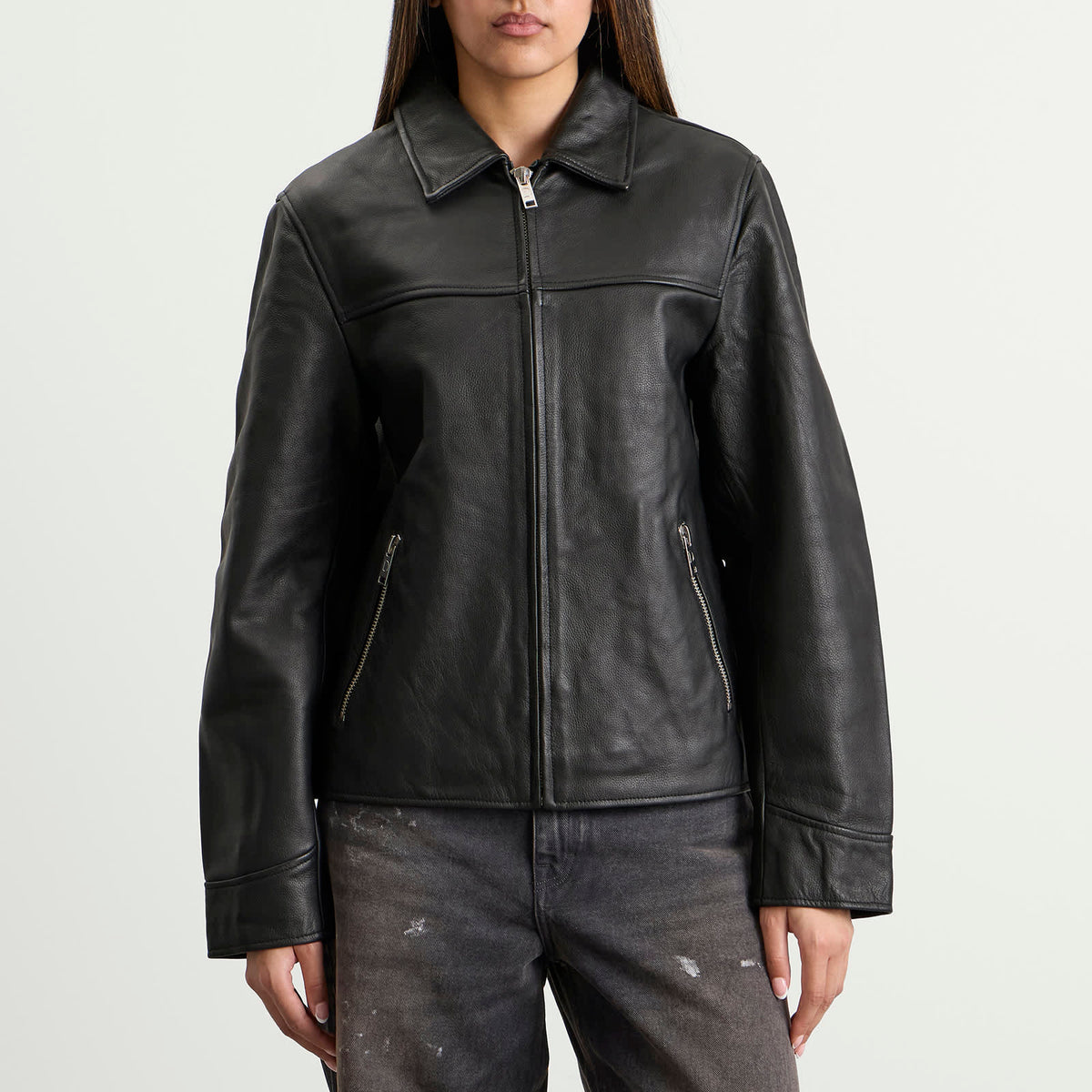 Deadwood Bruno Upcycled Leather Jacket