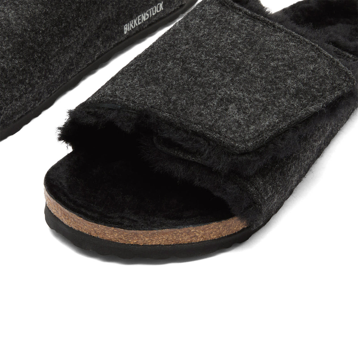 Birkenstock Solana Felt Shearling