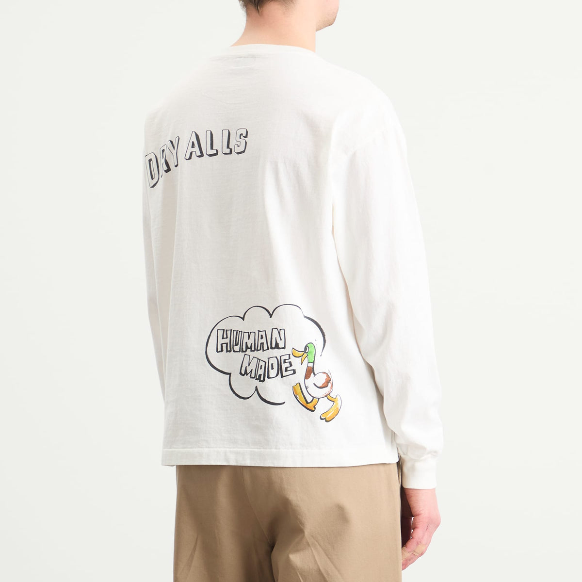 Human Made Dry Alls Duck Long Sleeve T-Shirt