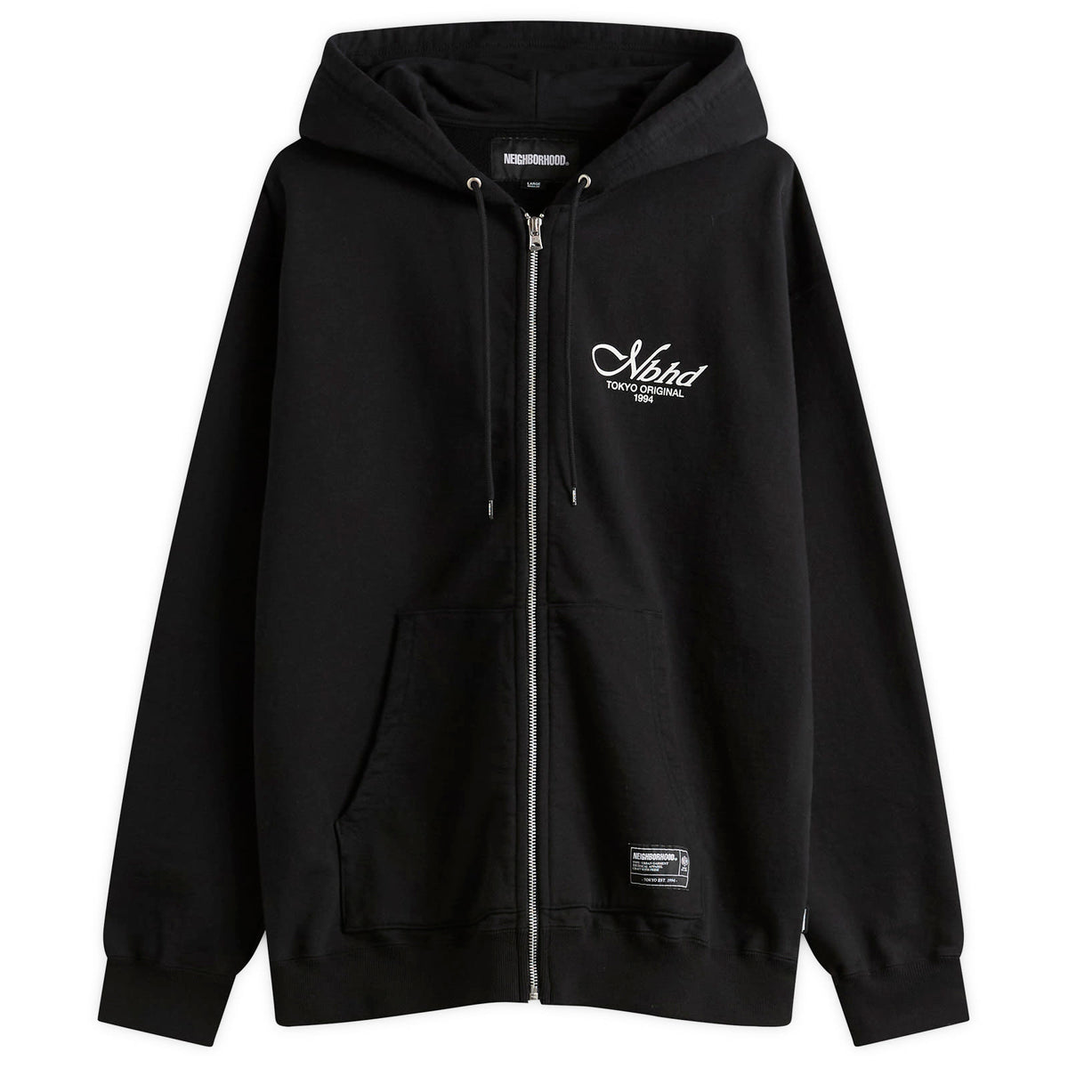 Neighborhood Staple Logo Zip Hoodie