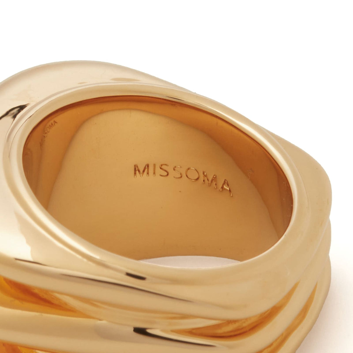 Missoma Triple Ridge Ring