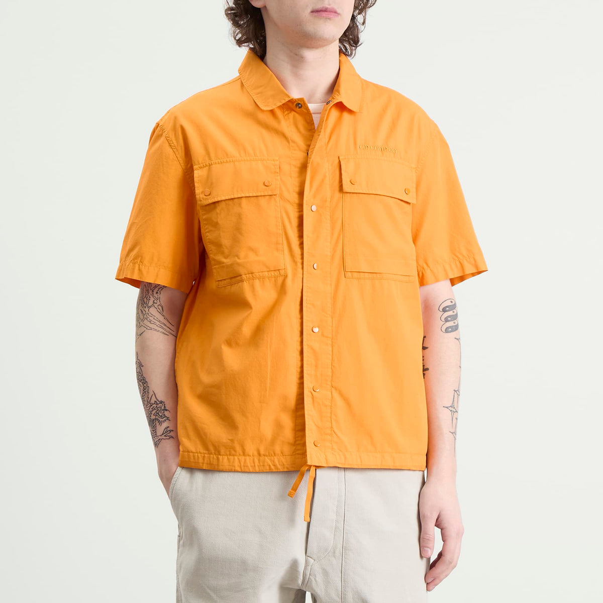 C.P. Company Ripstop Short Sleeve Overshirt