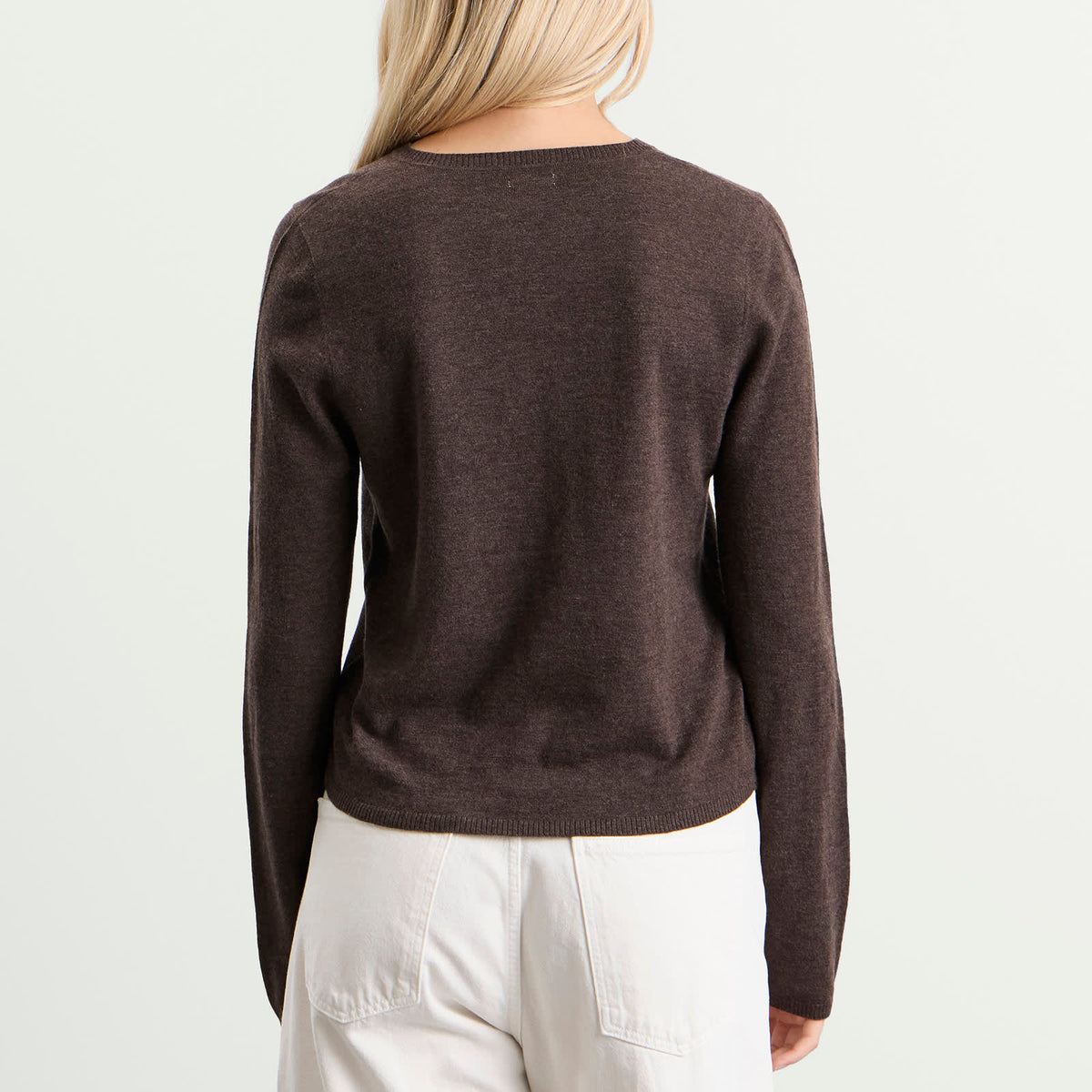 St. Agni Fine Merino V Neck Sweater