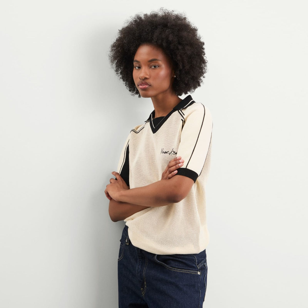 House of Sunny Keepers Knit Polo